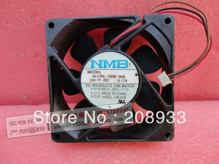 NMB 9025 9 cm 9225 24V 0.17A 인버터 3610NL-05W-B48 3라팬