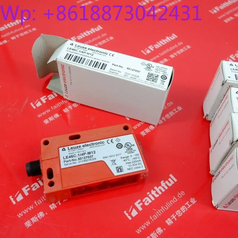 50127037 Laoyizhen 광전센서 LE46C.1/4P-M12 1PCS