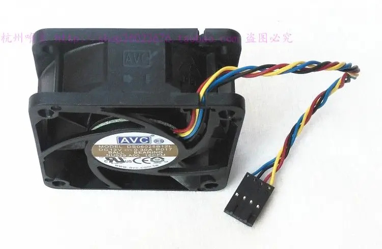 JFG For C 6CM 6025 4PIN DS06025B12L 12V 0.30A 델 서버 냉각팬용