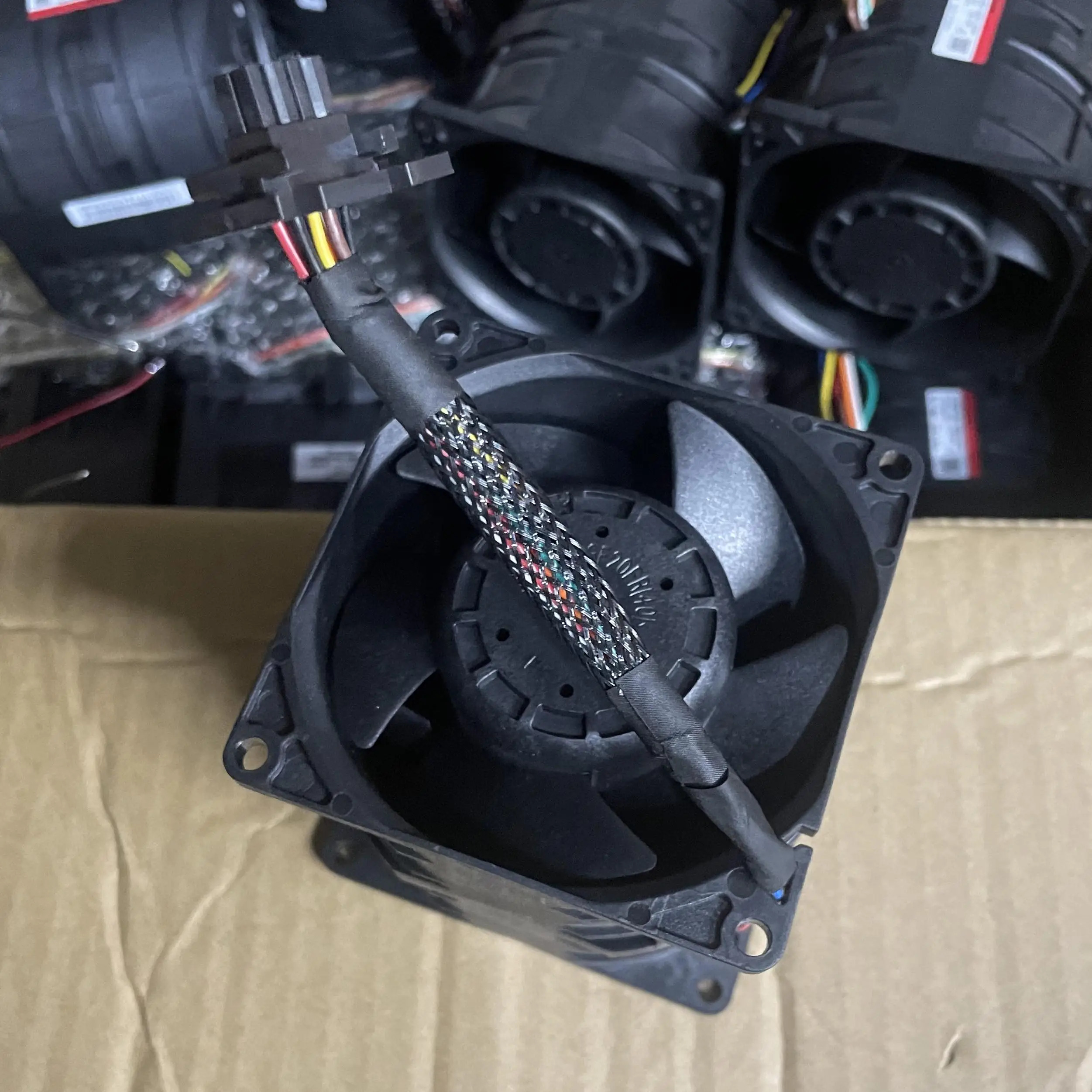 JFG SUNON VF80801BX-Q031-S9H 8080 12V 129.70W 냉각팬 80x80x80mm