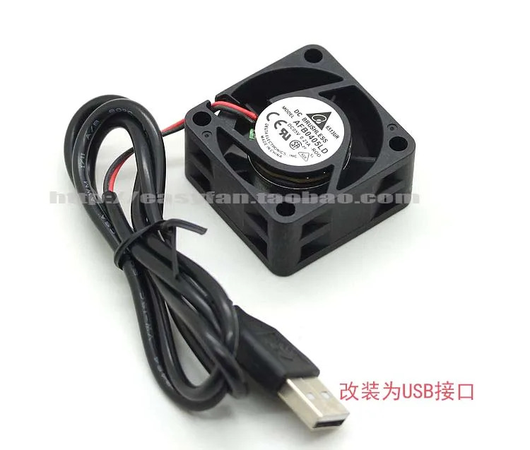 델타 AFB0405LD 4020 5V 0.21A 4CM 스위치 USB 냉각팬JFG