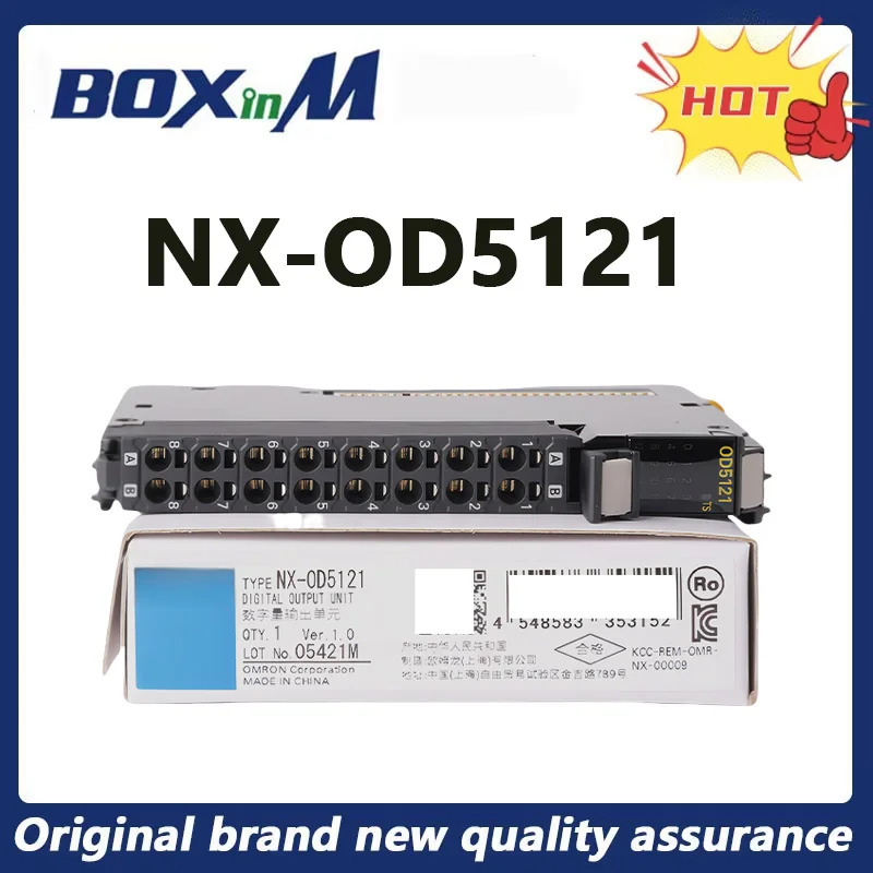 오리지널 NX-OD5121 PLC 출력 모듈