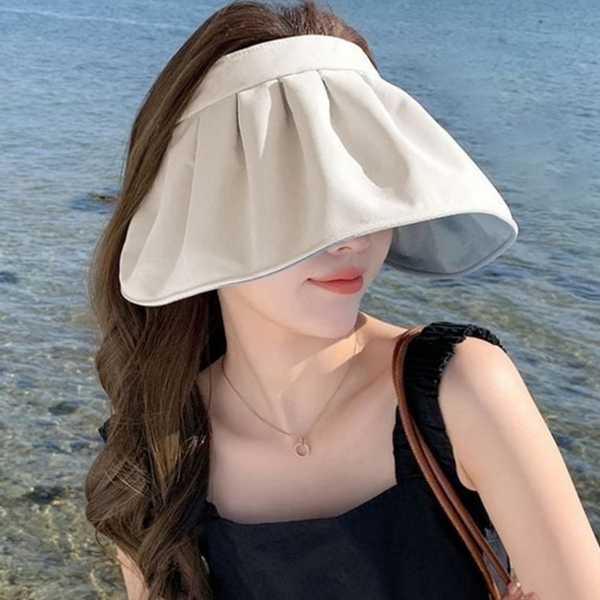 휴대용 여성 여름 모자 접이식 야외 활동 모자 간편한 패션 - 상품 이미지