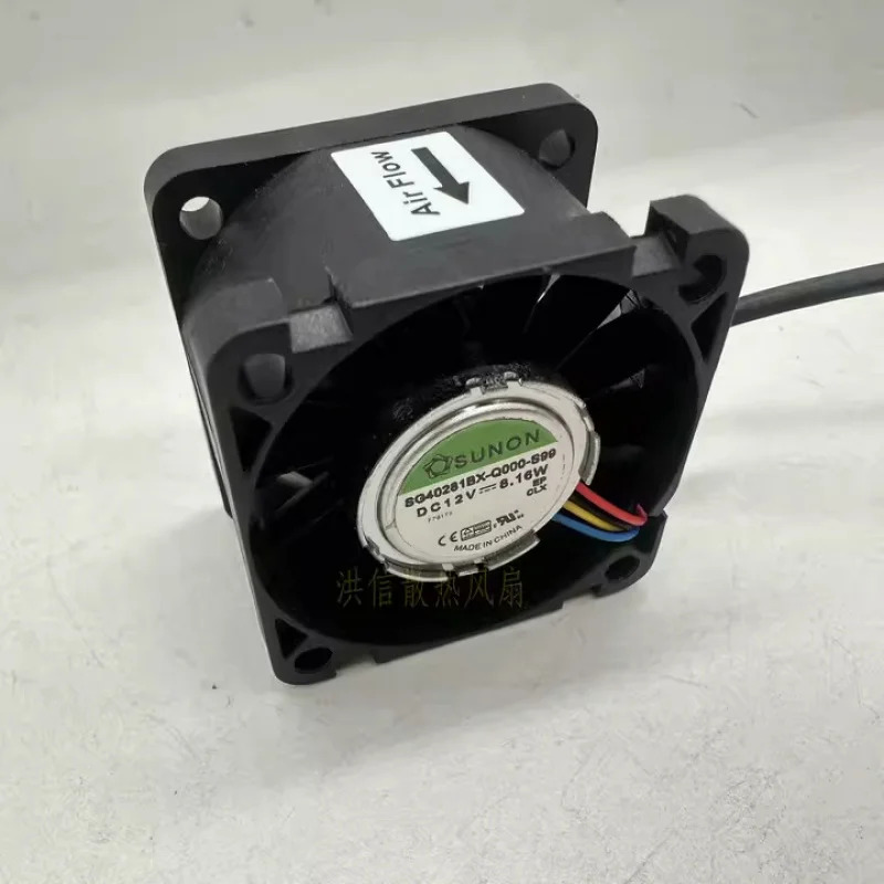 C SUNON 팬SG40281BX-Q000-S99 DC12V 8.16W 4028 40x28MM 4선 냉각팬