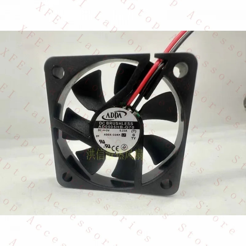 C ADDA 팬AD0505HB-G70 DC5V 0.23A 5010 5cm 2선