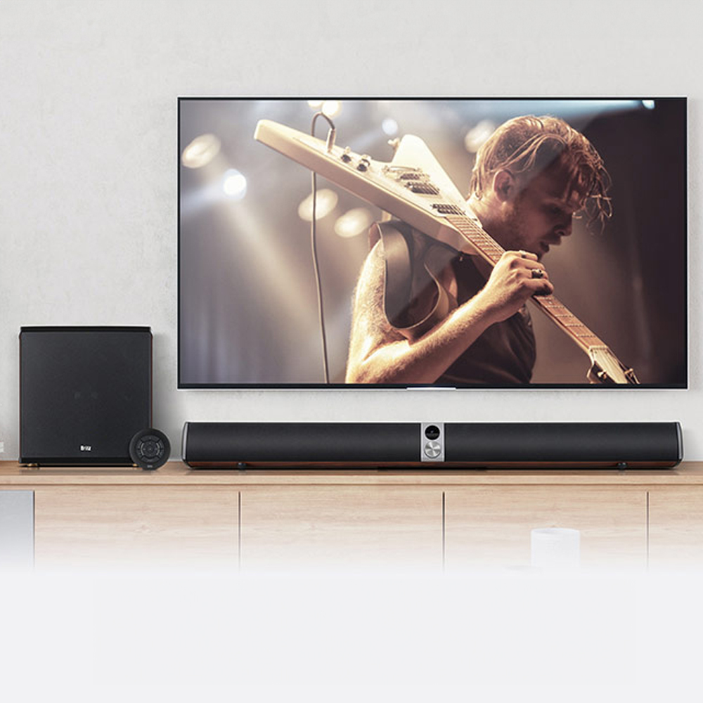 브리츠 하이파이 3D 시네마 블루투스 AV 오디오 사운드바 스피커 + 무선서브우퍼 158W - 상세 이미지 2