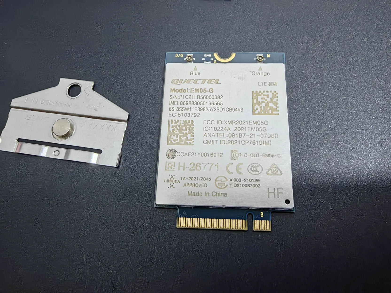 ThinkPad T14 P14s Gen3 안테나경우 Cato EM05-G 4G 모듈 세트
