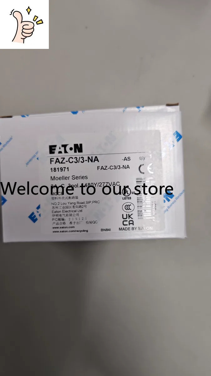 이튼 멀러 FAZ-C3/3-NA 회로차단기 UL489 인증 CSA 완료