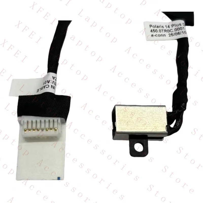 C 0WNR29 Dell piron 14Plus 7440 16 Plus 7640새 DC IN 케이블 450.0TR0C.0001