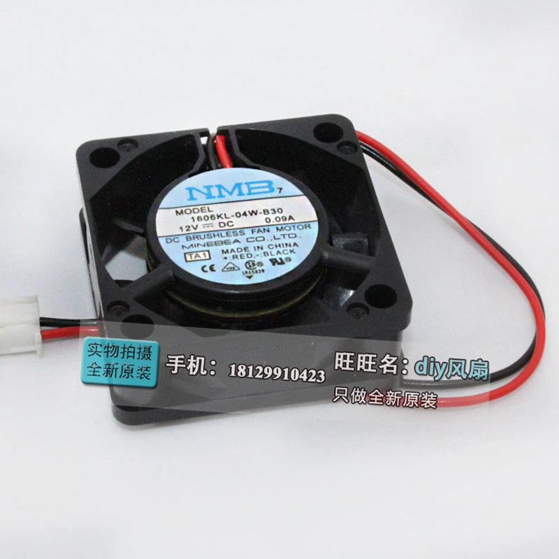 JFG NMB-MAT Minebea 1606KL-04W-B30 4015 12V 24V 4CM 주파수 변환기 냉각팬