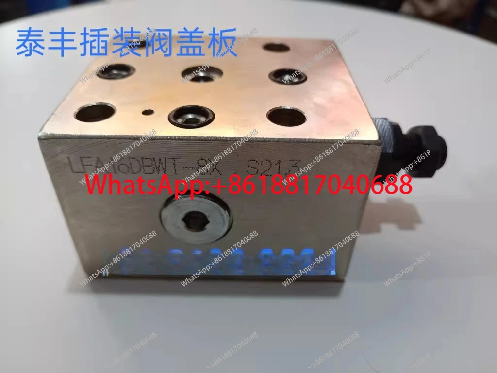 오일 커버 플레이트 TLFA16DBWT-7X 오버플로 카트리지 밸브 25DBWT 유압 제어