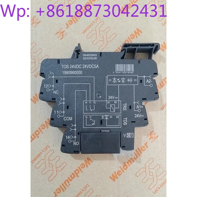 Weidmller 솔리드 스테이트 릴레이 TOS 24VDC 5A 1990960000