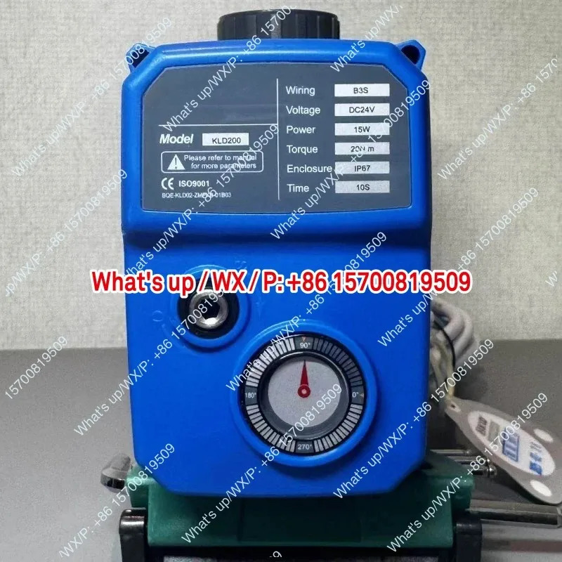전기 밸브 KLD200 B3S DC24V IP67 10S NPVC 부식 방지 KLD200N