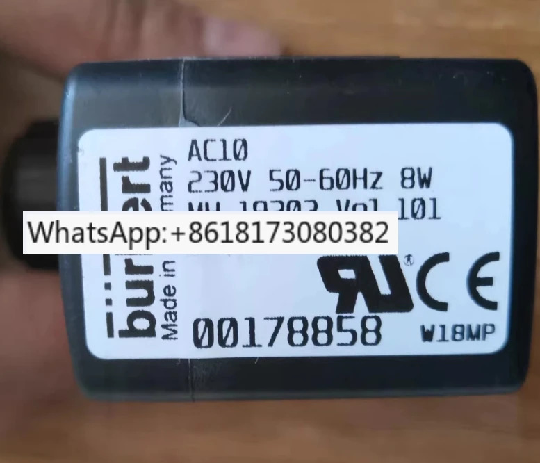 AC10 230V 00178858 솔레노이드 밸브 코일 새