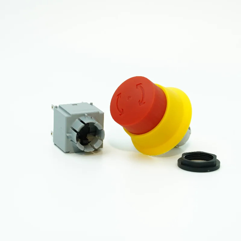 된 16mm 천공 비상 정지 버튼 키트