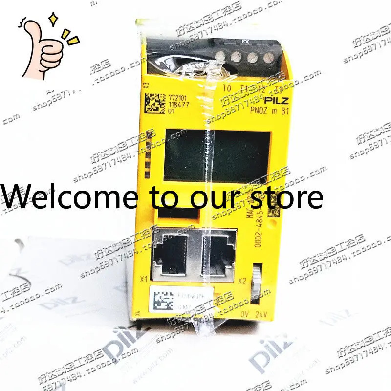 오리지널 PiIZ 안전 릴레이 PNOZ M B1 772101 772100