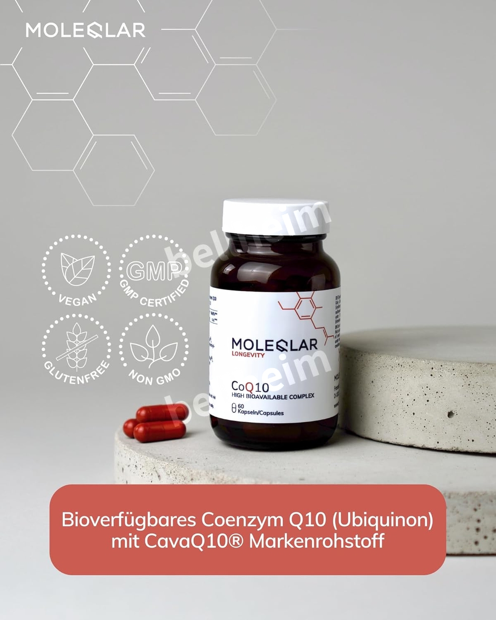 몰레클라 코엔자임Q10 100mg 60캡슐 - 상세 이미지 2