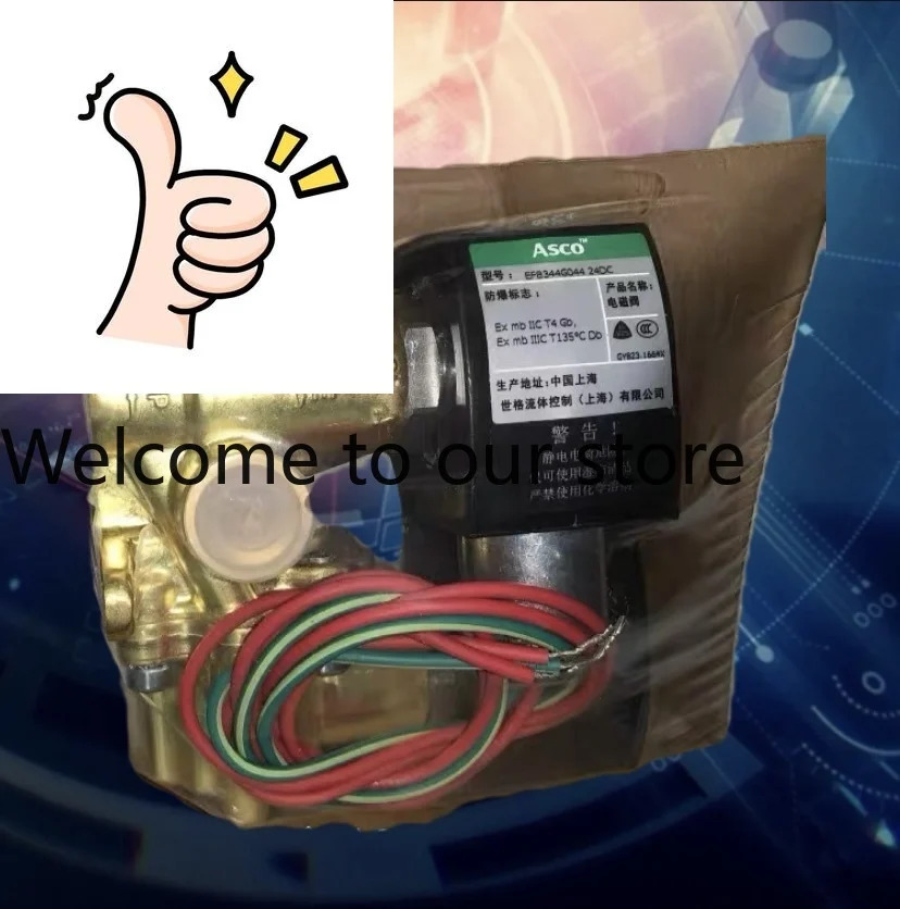ASCO 고온 솔레노이드 밸브 HT8344G044 -24VDC 오리지널 포장