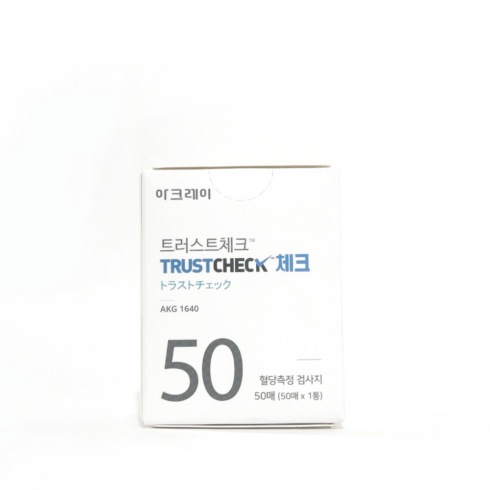 트러스트체크 혈당체크기 측정기 당체크기계 당뇨검사키트 당화혈색소 검사기 - 상세 이미지 4