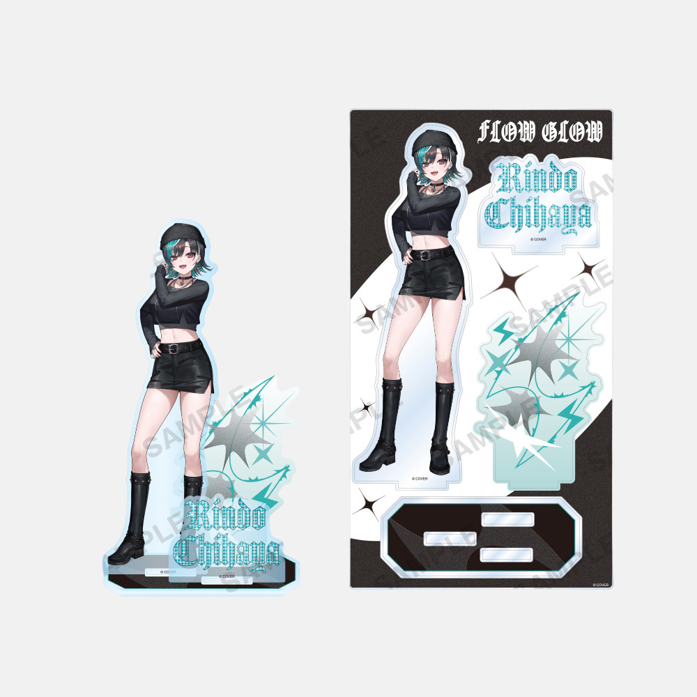 홀로라이브 DEVIS 뉴 웨이브 팝업 스토어 디오라마 아크릴스탠드 FLOWGLOW - 상세 이미지 5