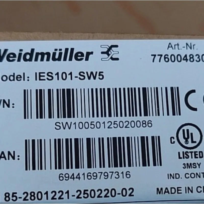 Weidmller 산업집중기 IES101-SW5 7760048307