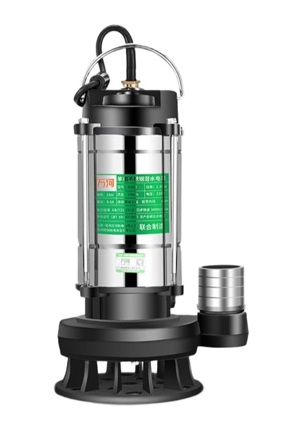 펌프 1마력 수동 단상 배수 농업 오수 고양정 1100W 1인치 5m + 5m 호스 - 상품 이미지