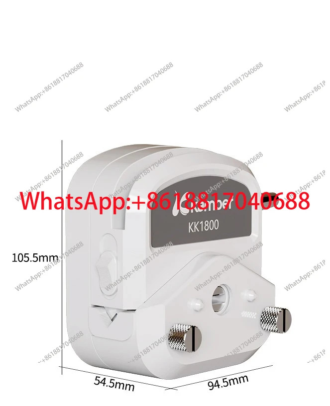 연동 펌프 KK1800 헤드 - 1.6mm 벽 두께 3/6 로터 2.5mm 3