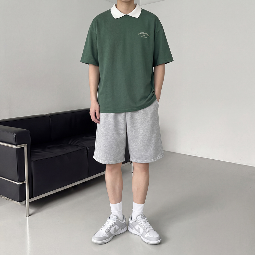 1+1 남자카라티 쿨티셔츠 - 상세 이미지 4