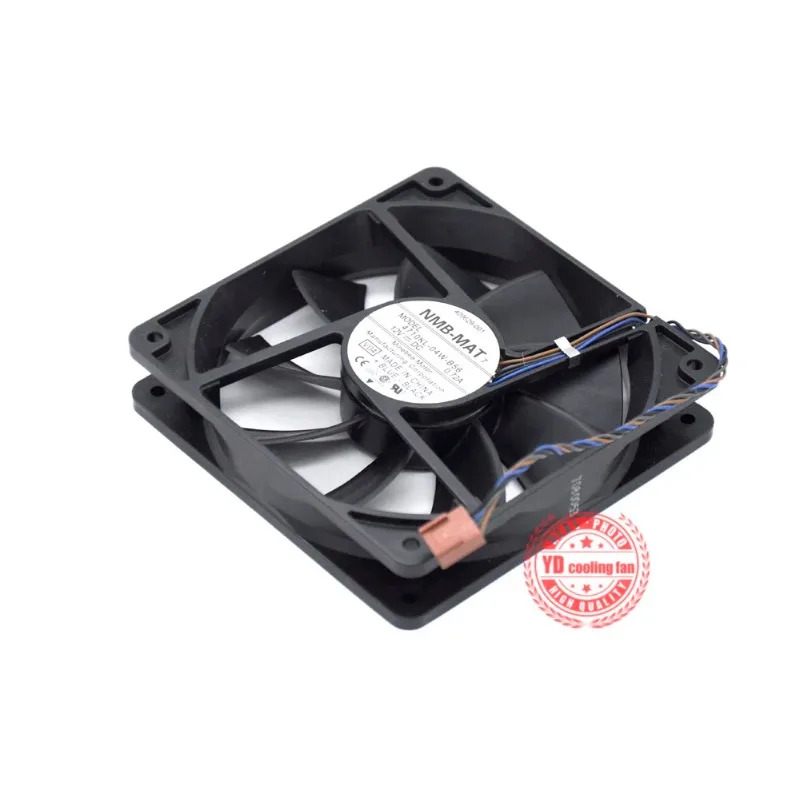 JFG For NMB-MAT Minebea 4710KL-04W-B56 12CM 12V 0.72A 4PIN PWM 온도 제어 1쿨링 팬
