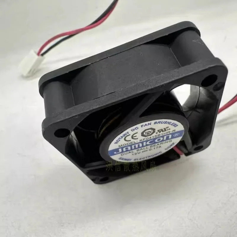C JCON 팬KF0415B1HR-R DC 12V 0.17A 4015 40x15MM 2선 냉각팬