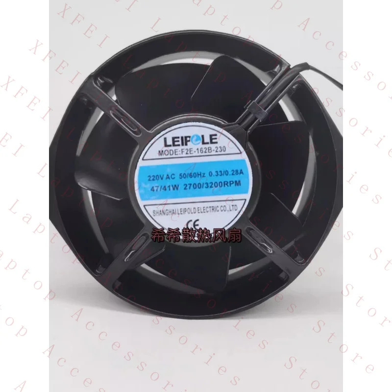 C F2E-162B-230 17055 AC220V 0.33/0.28A 17CM 금속 냉각팬