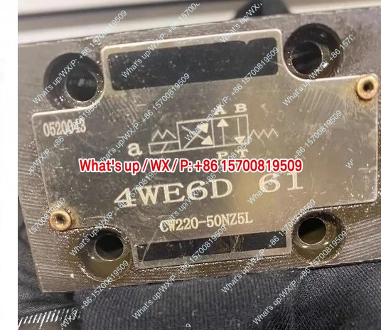4WE6D61CW220-50NZ5L 유압 솔레노이드 방향 밸브
