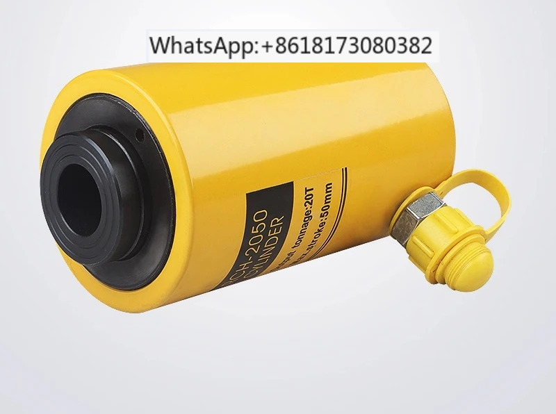 RCH-6050 유압 중형 잭 60톤 용량 50mm 스트로크 수평 작동 가능
