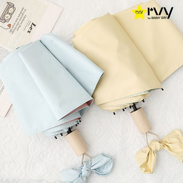 컴팩트 uv 차단 우산 접이식 자외선 차단 우산 생활용 장마철 - 상품 이미지