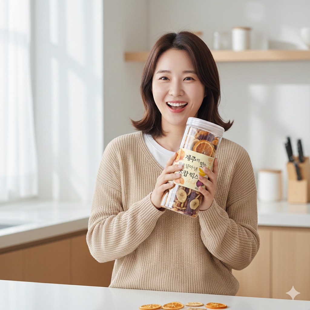선명농수산 혼합믹스 제주의맛을 함께 담아낸  영양간식 술안주 가정용 530g, 12개 - 상세 이미지 3