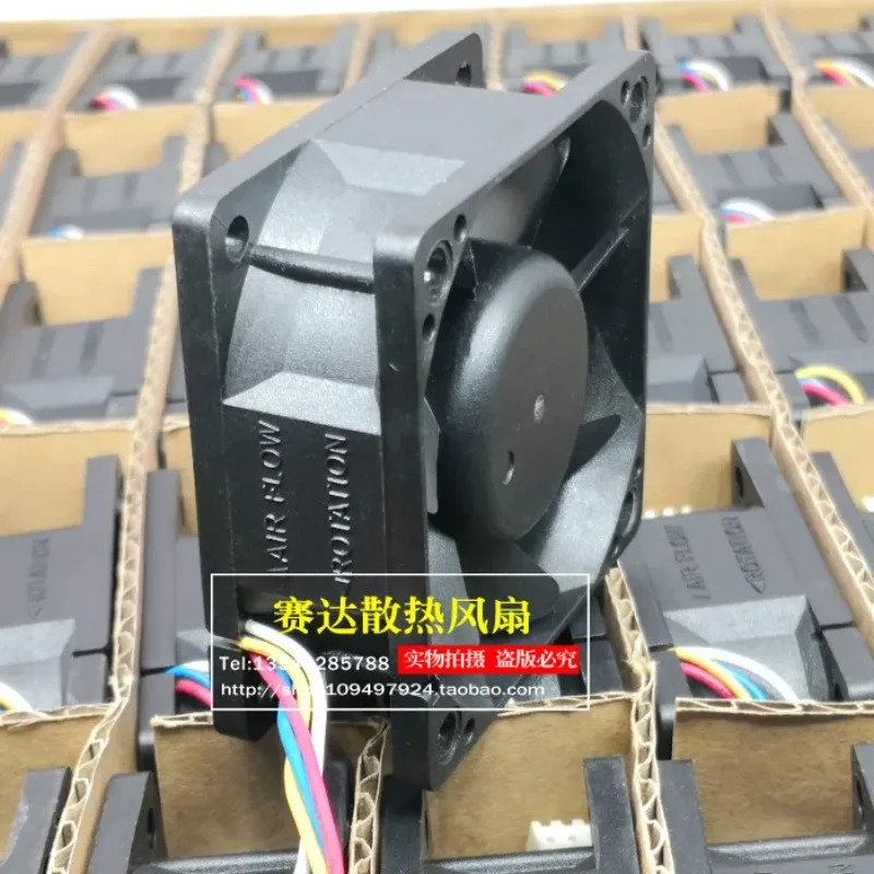 JFG XFAN RDH6025B4 6025 48V 0.18A 4라PWM 대용량 냉각팬 60x60x25mm