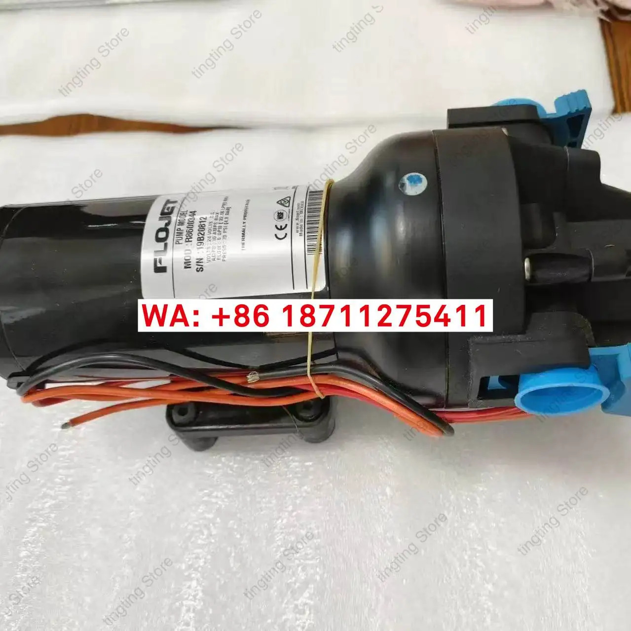 FLOJET R8600344 19B20812 24V10A 미국전기 다이어프램 펌프 액세서리