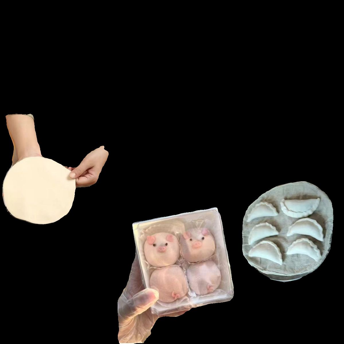 또띠아 프레스 베이킹 압병기 반죽 파이 누름판 만들기 신형 블랙킹 반죽기 16cm - 상세 이미지 5