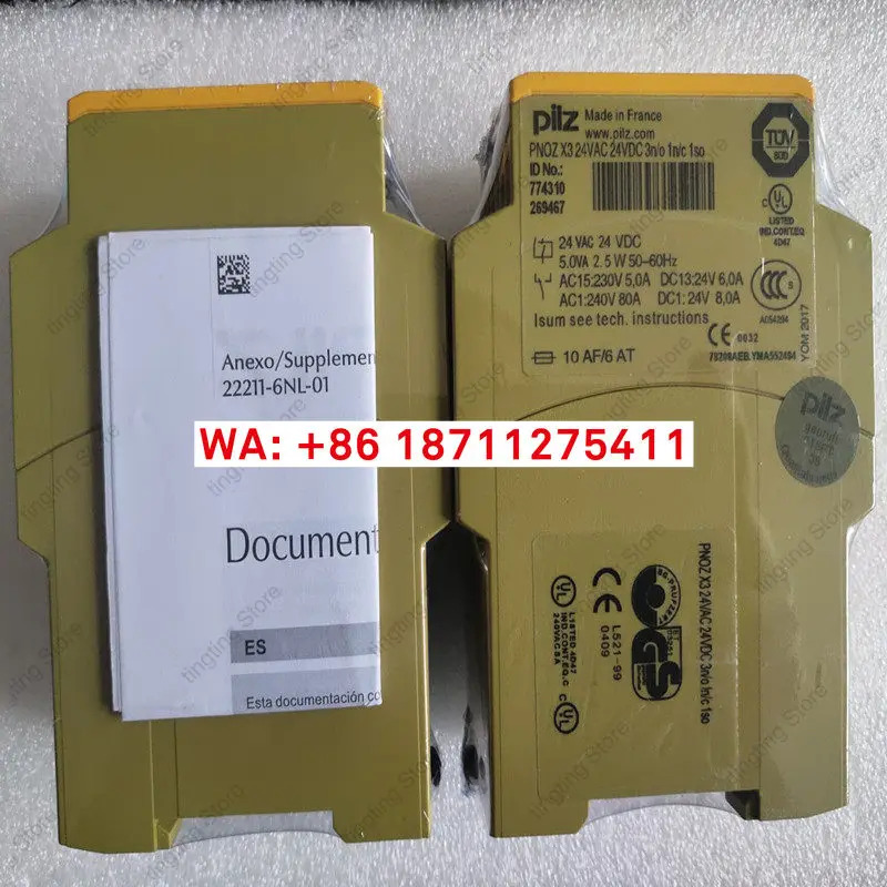 안전 릴레이 PNOZ XV2 XV3P 774502 774540 774500 777500
