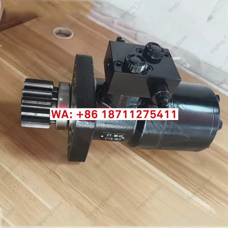 BMD-630 양방향 오버플로 밸브 목재 집게 기계 강철 회전식 유압 모터