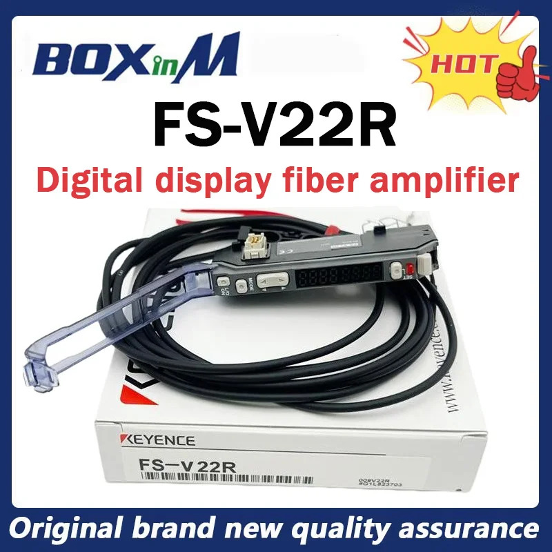 FS-V21 FS-V21R FS-V22R 디지털 디스플레이 광섬유 증폭기 센서 신