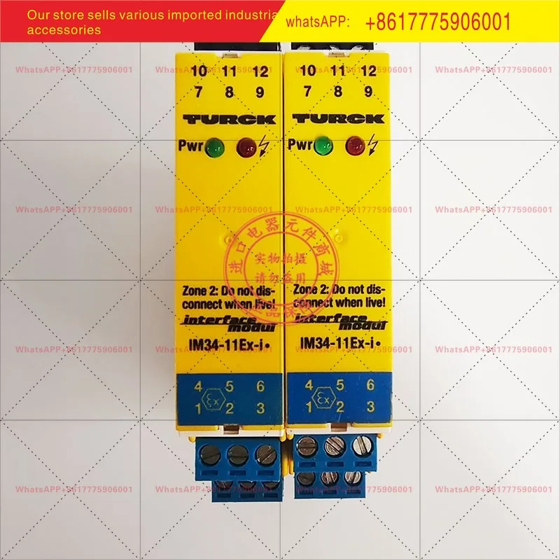 IM34-11EX-I 7506630 IM34-11Ex-Ci 오리지널 터크 안전 모듈