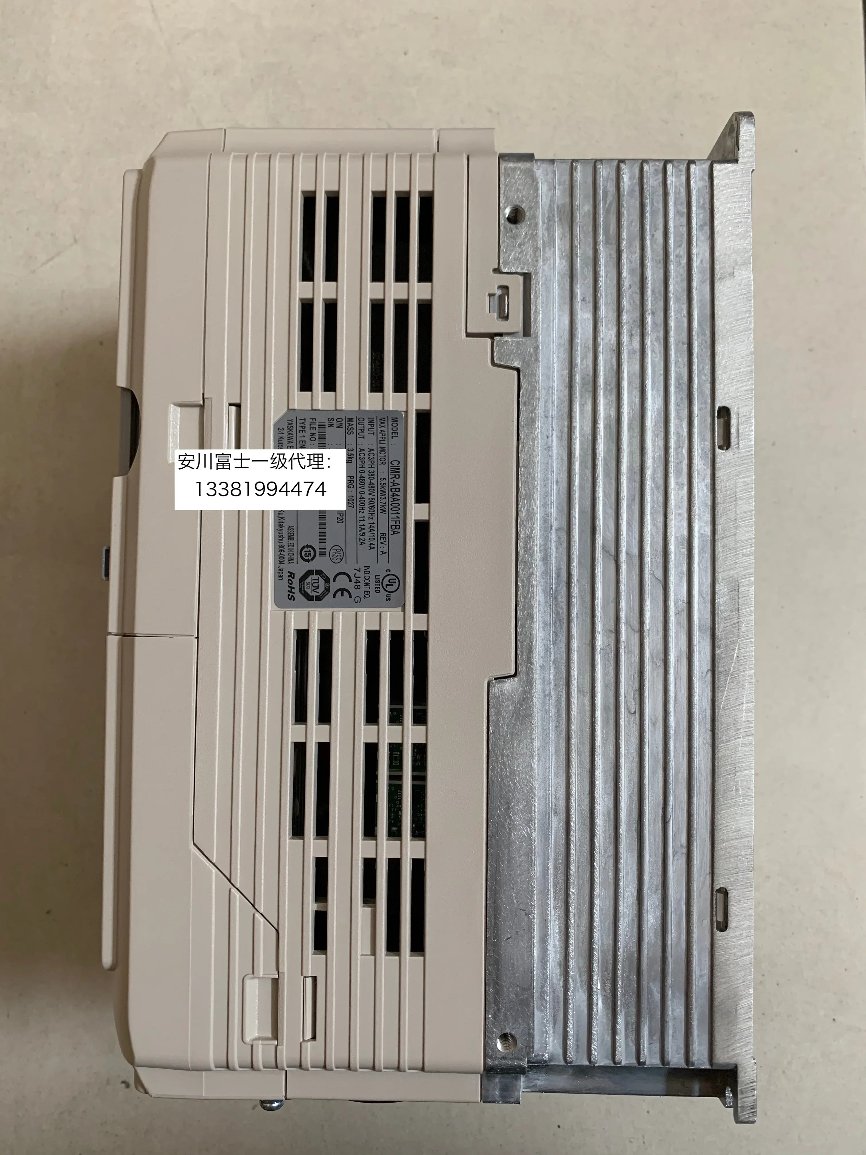 2025.4야스카와 인버터 A1000 CIMR-AB4A0011FBA/FAA 3.7KW/5.5KW 새