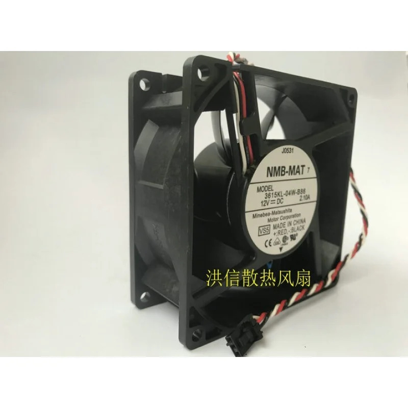 C NMB-MAT 팬3615KL-04W-B86 DC12V 2.10A 9038 9cm 3선