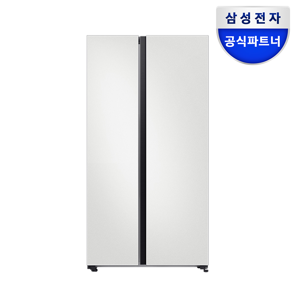 삼성 냉장고 RS70F65Q2Y 양문형 비스포크 AI인버터 프리스탠딩 651L 코타화이트 - 상품 이미지