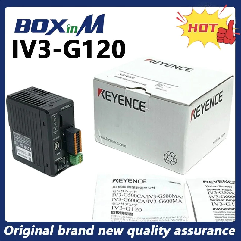 오리지널 KEYENCE IV3-G120 이미지 인식 센서 컨트롤러