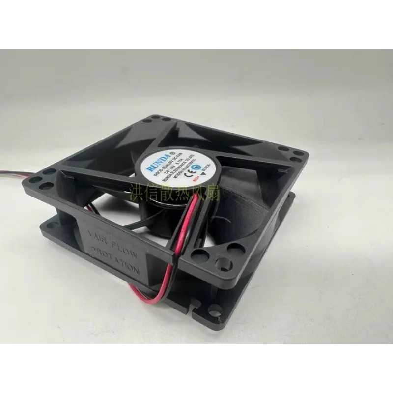 런다 팬 RS8025S12L DC12V 0.18A 8025 80x25MM 2와이어C 1개