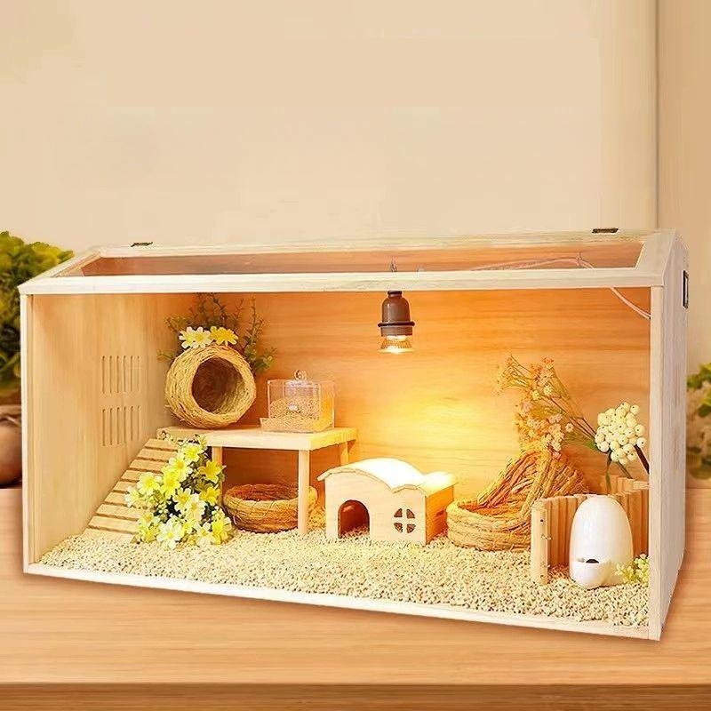 크레스티드게코 레오파드게코 사육장 집 뱀 렉사 양서류 120x50x50 기본 - 상품 이미지