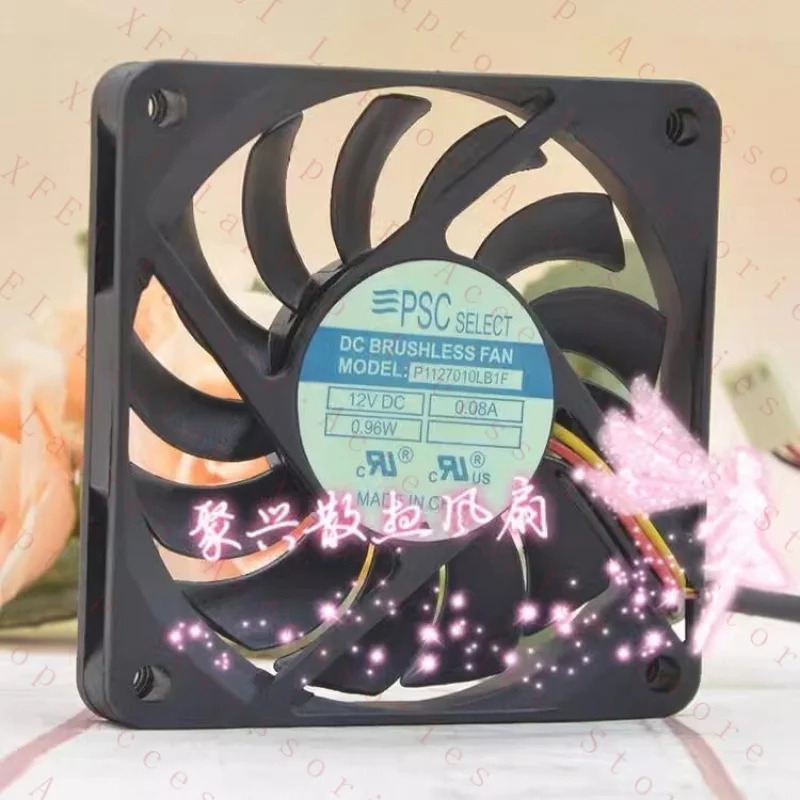 PSC P1127010LB1F DC12V 0.10A 1.20W 7010 7CM 3선 냉각팬