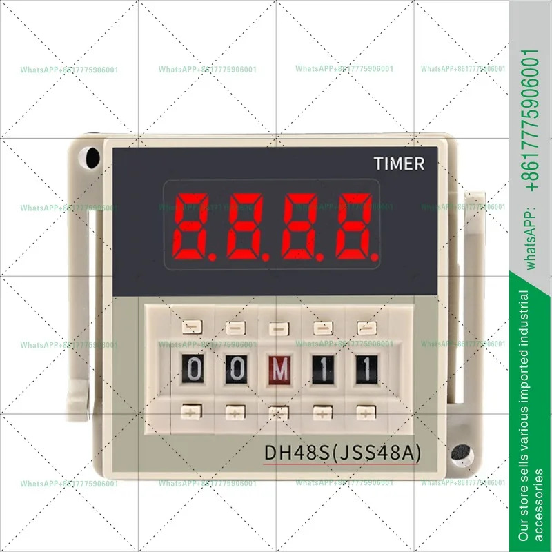 DH48S-S-1Z-2Z 디지털 타임 릴레이 220v24v12v380v